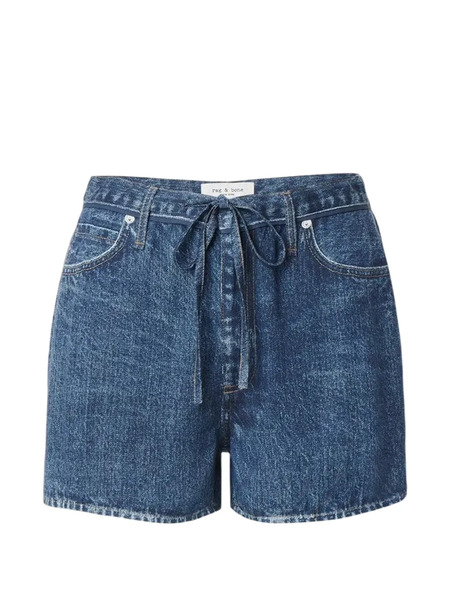  Rag & Bone Bermudas Miramar Con Cordones - Azul 