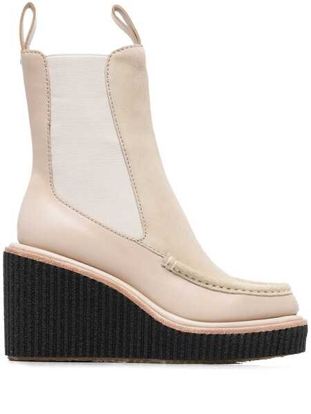  Rag & Bone Botas Chelsea Sloane Con Cuña - Neutro 