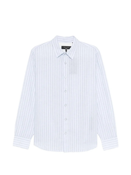  Rag & Bone Camisa A Rayas - Azul 