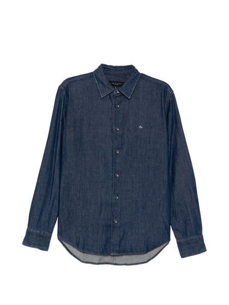  Rag & Bone Camisa Tomlin Vaquera - Azul 