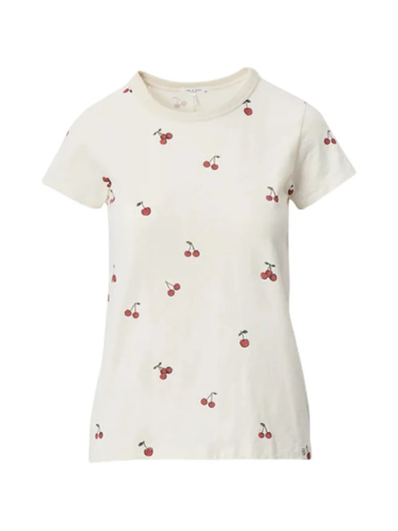 Rag & Bone Camiseta Con Cerezas Estampadas - Blanco 