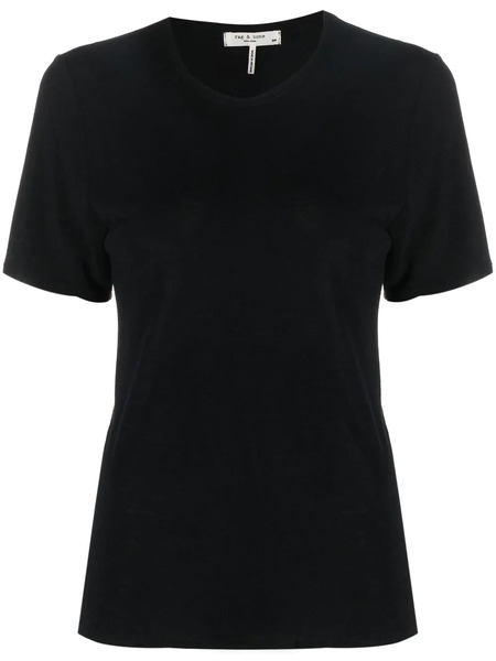  Rag & Bone Camiseta Con Cuello Redondo - Negro 
