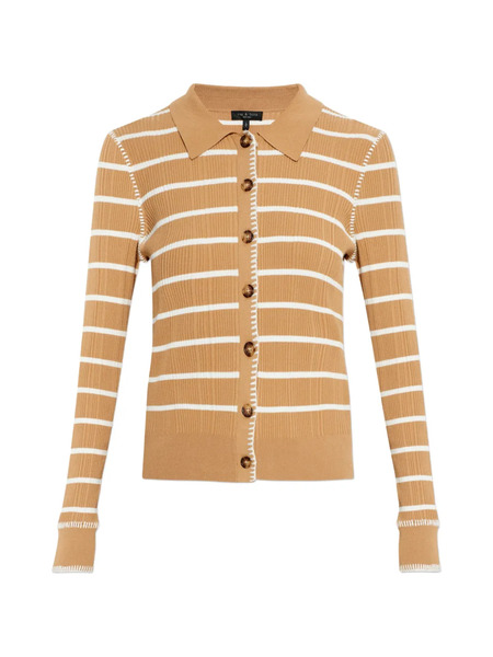  Rag & Bone Cárdigan A Rayas Con Botones - Neutro 