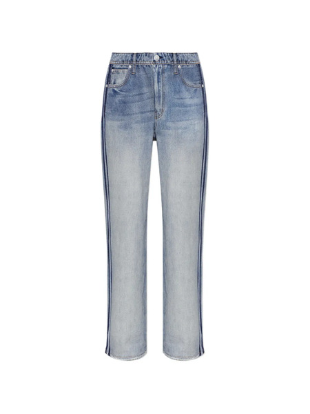  Rag & Bone Pantalones A Rayas Laterales - Azul 