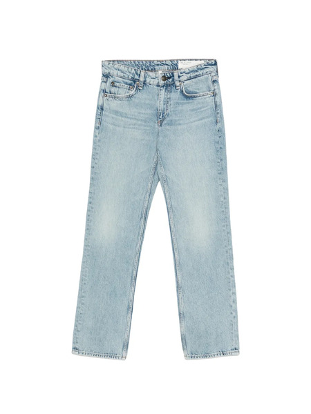  Rag & Bone Pantalones Harlow Con Cinco Bolsillos - Azul 