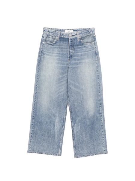  Rag & Bone Pantalones Miramar Anchos - Azul 