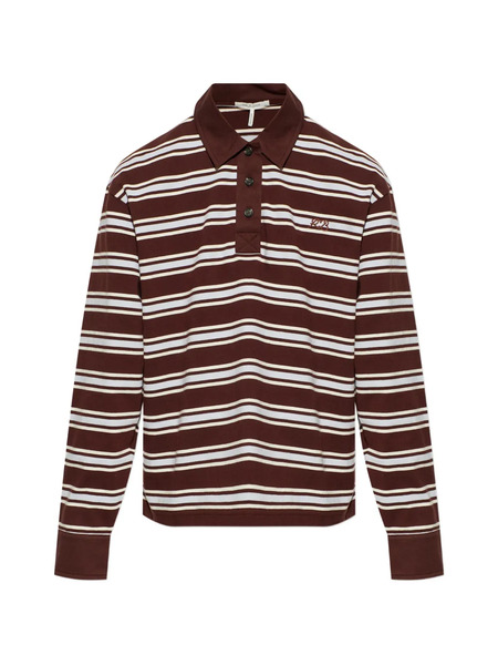  Rag & Bone Polo A Rayas - Marrón 