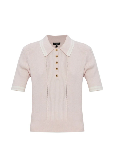  Rag & Bone Polo Laurie Con Botones - Rosa 
