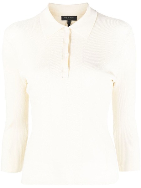  Rag & Bone Polo Pacey De Canalé - Neutro 
