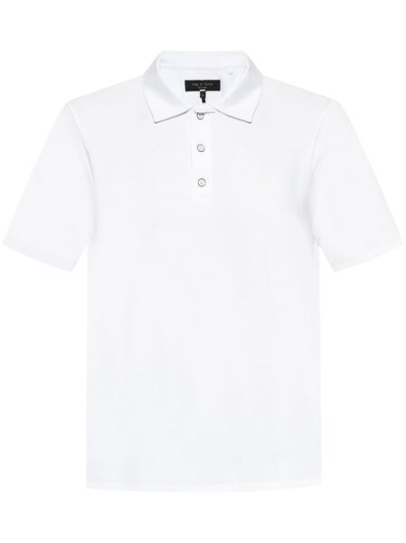  Rag & Bone Polo Pima - Blanco 