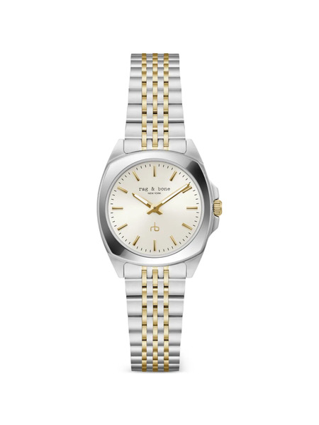  Rag & Bone Reloj Bleeker De 30 Mm - Blanco 