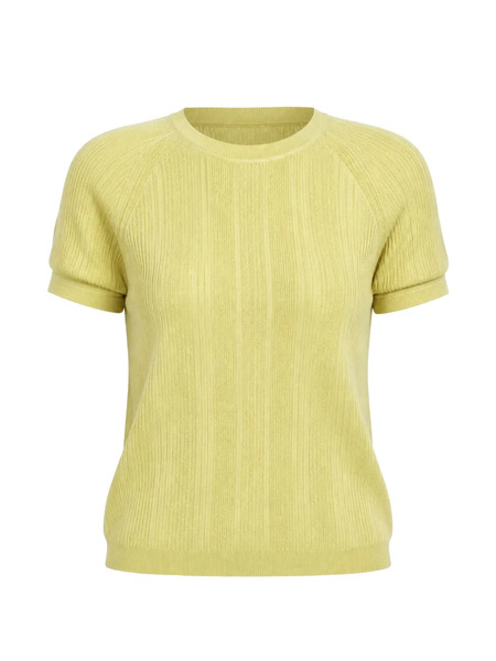  Rag & Bone Teresa Ribbed T-shirt - Verde 