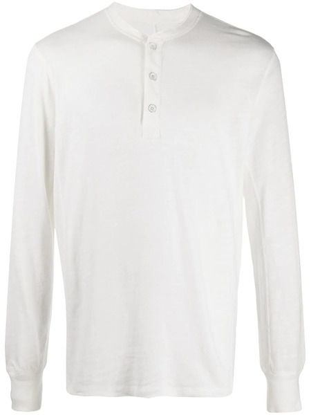  Rag & Bone Top Con Cuello Redondo - Blanco 