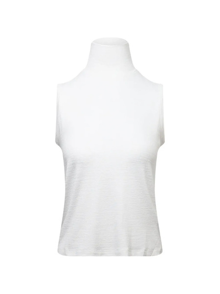  Rag & Bone Top Sin Mangas Con Cuello Alto - Blanco 