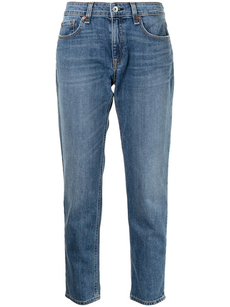  Rag & Bone Vaqueros Capri Julienne - Azul 