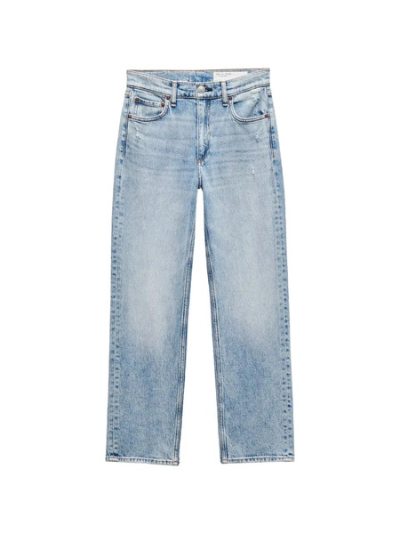  Rag & Bone Vaqueros Harlow Rectos - Azul 