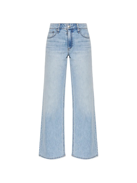  Rag & Bone Vaqueros Rectos Con Efecto Degradado - Azul 
