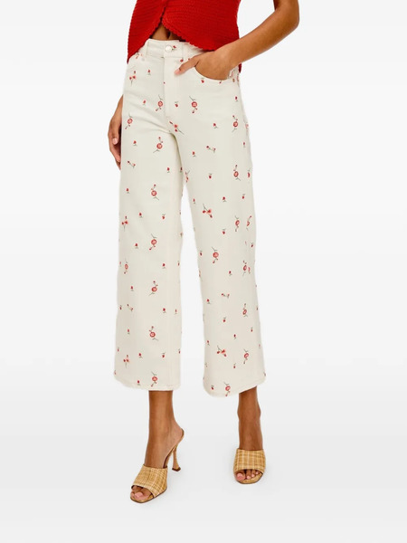  Rails Pantalones Capri Con Estampado Floral - Neutro 