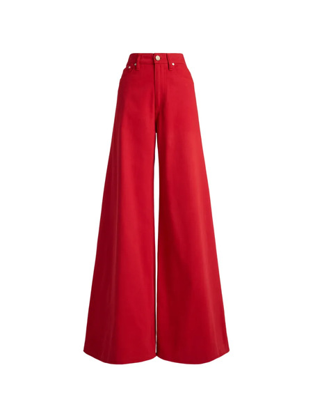 Ralph Lauren Collection Vaqueros Anchos Collen - Rojo 