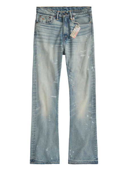  Ralph Lauren Rrl Vaqueros Rectos Con Efecto Degradado - Azul 