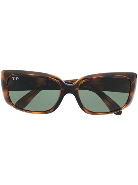 Ray-ban Gafas Con Montura Rectangular - Marrón 