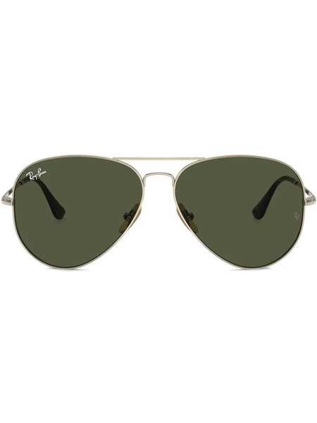  Ray-ban Gafas De Sol Aviator Titanium - Dorado 
