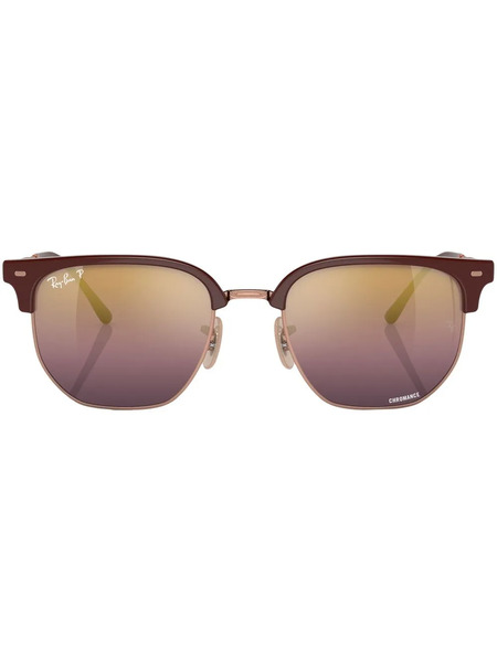  Ray-ban Gafas De Sol New Clubmaster Polarized+ - Rojo 