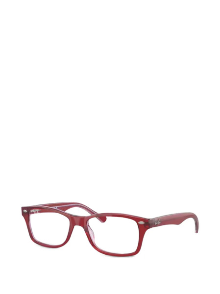  Ray-ban Junior Gafas Con Montura Rectangular - Rojo 