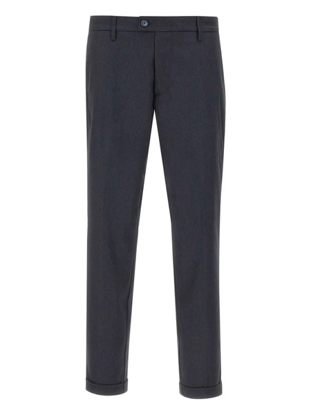  Re-hash Pantalones Mucha10g Con Botones - Azul 