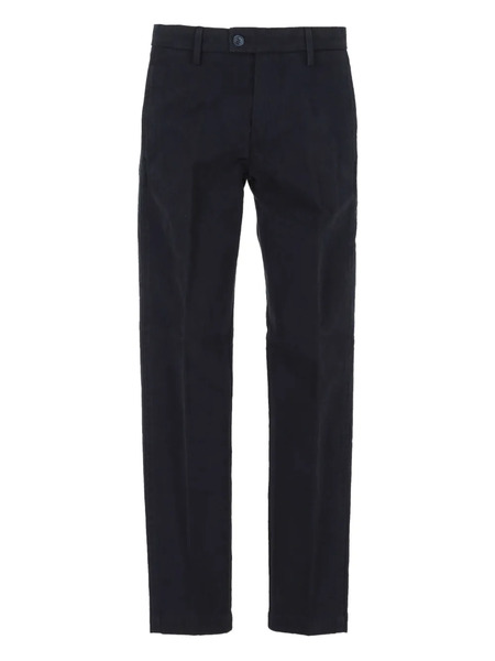 Re-hash Pantalones Rectos Con Botones - Azul 