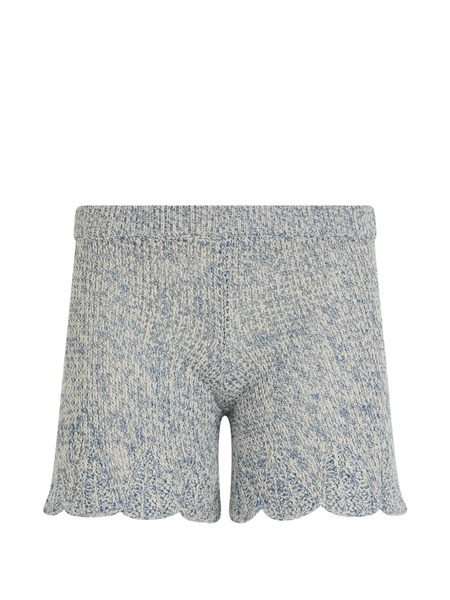  Red Valentino Bermudas De Punto - Azul 