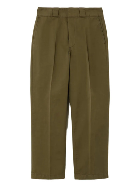  Re/done Pantalones Con Pinzas - Verde 