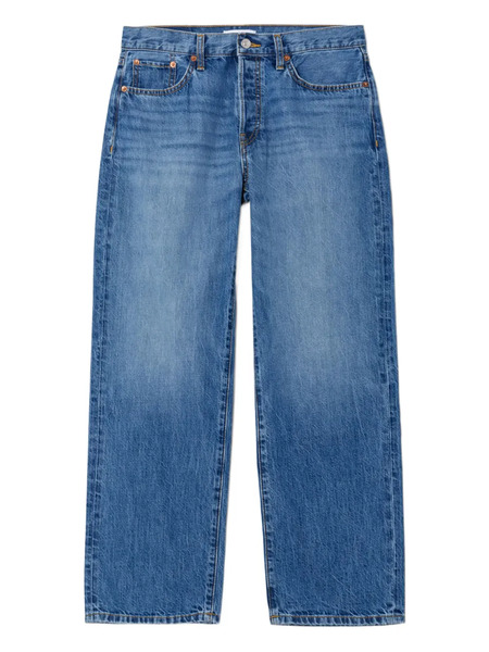  Re/done Vaqueros Thrasher De Talle Alto - Azul 