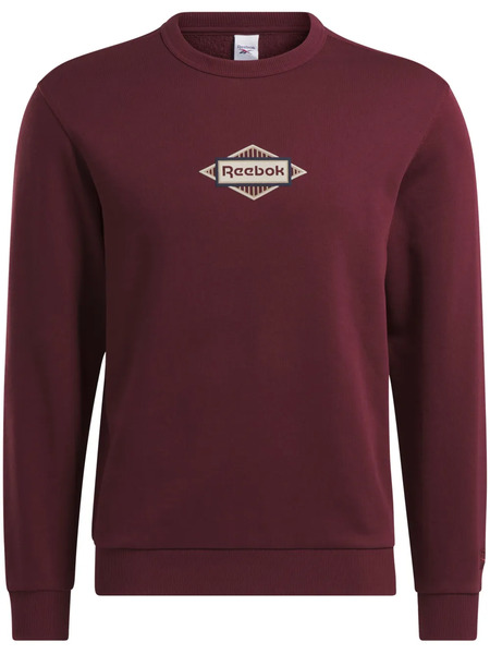  Reebok Sudadera Con Logo Estampado - Rojo 