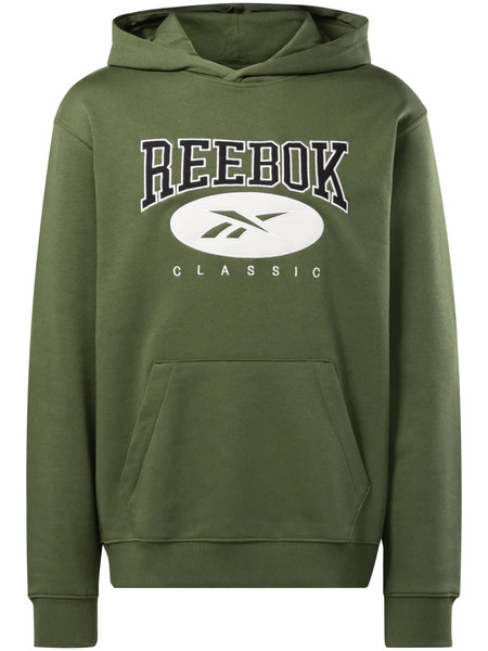  Reebok Sudadera Varsity Con Capucha Y Logo - Verde 