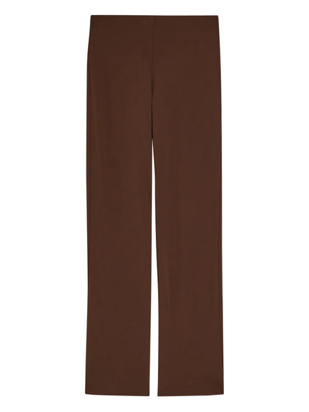  Reformation Pantalones Rectos Con Pinzas - Marrón 