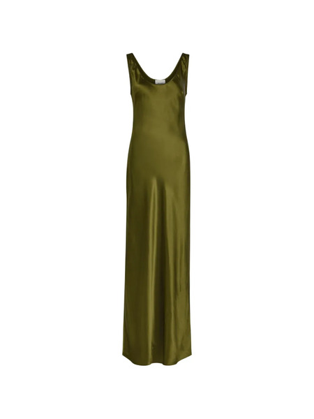  Reformation Vestido Largo Pamela - Verde 