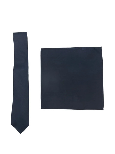  Remus Uomo Set Con Corbata Texturizada - Azul 