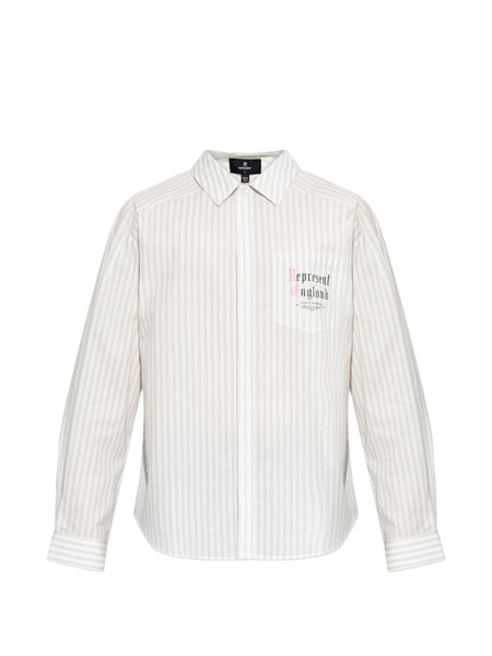  Represent Camisa Con Logo Estampado - Neutro 