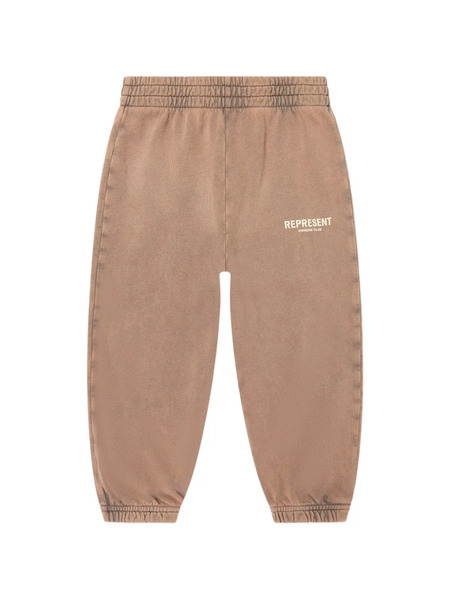  Represent Mini Logo-print Track Pants - Neutro 