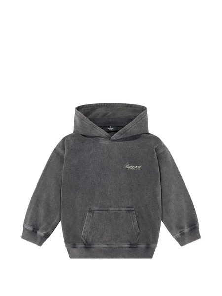  Represent Mini Sudadera Owners Club Script Con Capucha - Gris 
