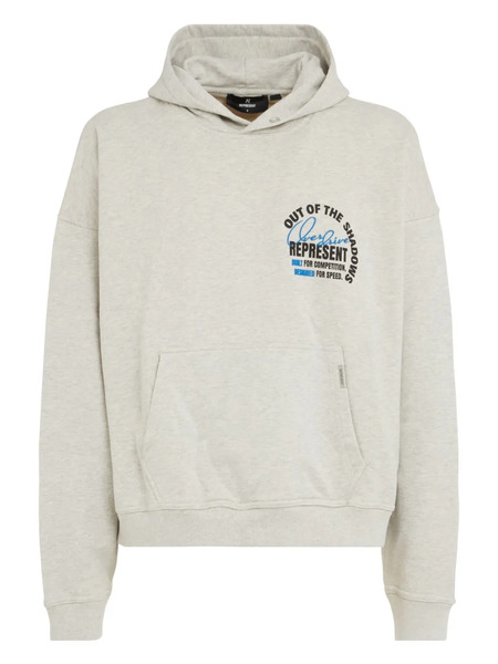  Represent Sudadera Con Capucha Y Logo - Gris 