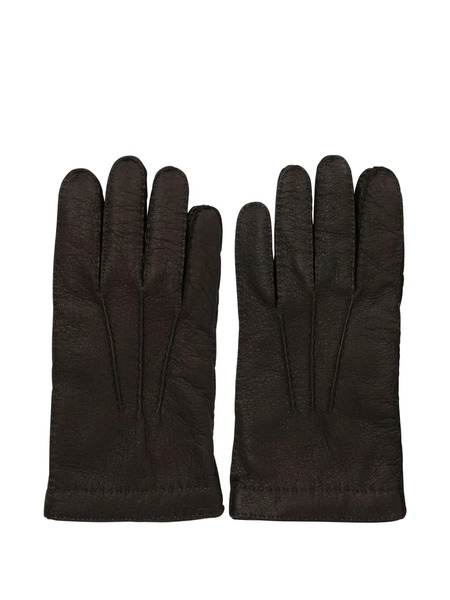  Restelli Guantes De Piel Estilo Pull-on - Marrón 