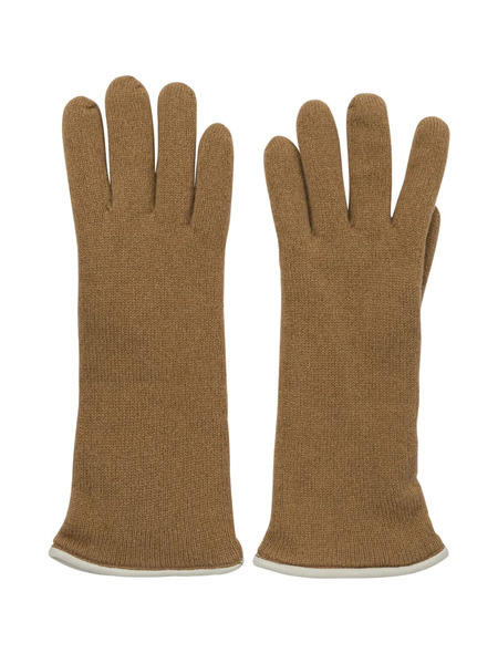  Restelli Guantes De Punto - Marrón 