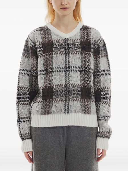  Rest&recreation Jersey A Cuadros - Blanco 