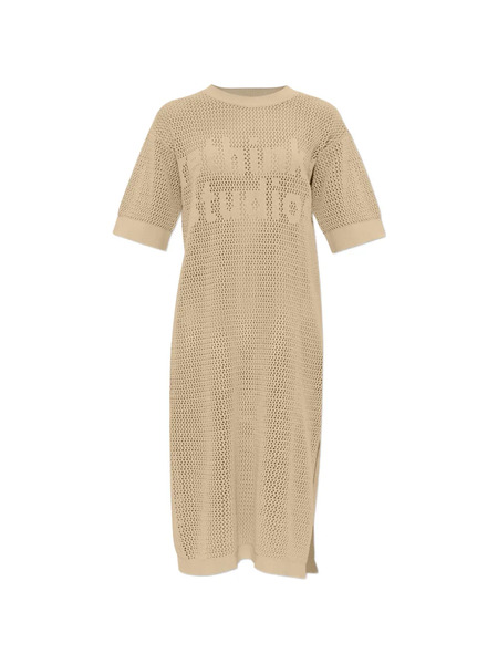  Rethinkit Studios Vestido Midi Con Logo - Neutro 