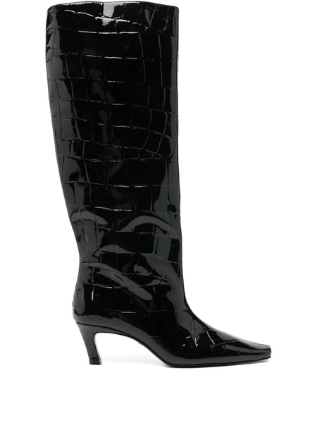  Retrofete Botas Altas Taliah - Negro 