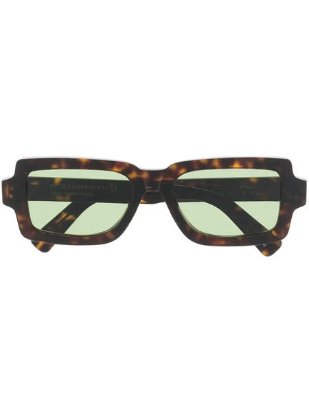  Retrosuperfuture Gafas De Sol Caro Con Montura Rectangular - Marrón 