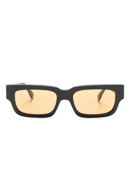  Retrosuperfuture Gafas De Sol Roma Con Montura Rectangular - Negro 