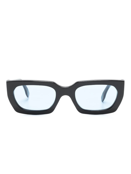  Retrosuperfuture Gafas De Sol Teddy Con Montura Rectangular - Negro 